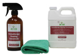 32 oz Naeterra Original Aromatherapy Cleaning Concentrate with 16 oz empty glass sprayer and microfiber towel