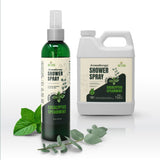 Naeterra Aromatherapy Shower Steamer Spray – 40oz Invigorating Eucalyptus & Spearmint Mist – Essential Oil Shower Steamer for Relaxation & Refreshing Spa Experience 8 oz Plus 32 oz Refill