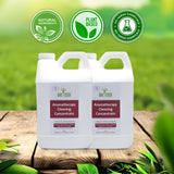 Naeterra Aromatherapy Cleaning Concentrate| Synthetic Free, Plant-Based | Loaded with Essential Oils | Makes 48 Gallons | Amazing Fragrance | No Harsh Chemicals | Multi-Purpose Cleaner | 2 x 64 Oz