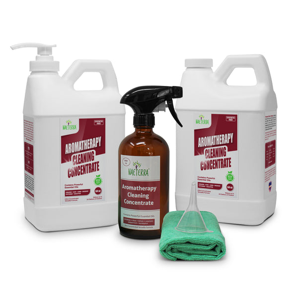 Naeterra Original Aromatherapy Cleaning Concentrate, 1 Gallon Bundle